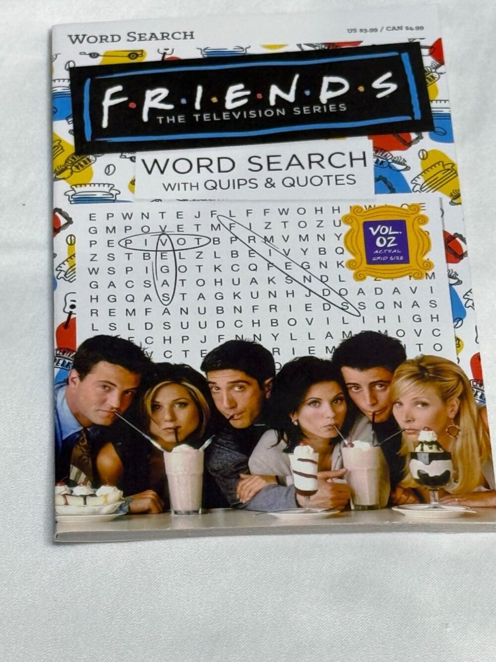 Friends TV Series Word Search Puzzle Book Vol 2